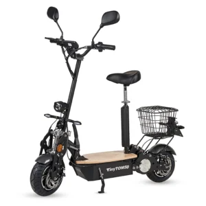 TinyTom 50 | Velocidad máxima: 50 km/h | Autonomía: 30 km | Color negro